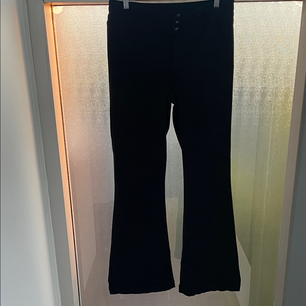 Paige Women's Black Flared Jeans